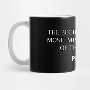 Plato Quote Mug